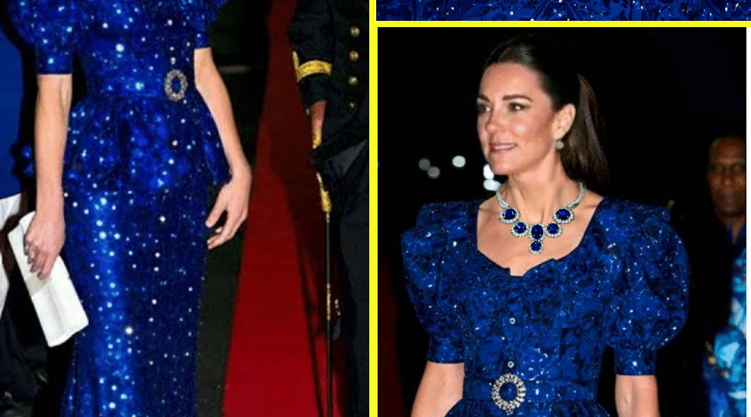 WOWW! Princess Catherine Radiant in Alessandra Rich Floral Dress and Patrick Mavros Ocean Tides Earrings for Final Look of Royal Tour Caribbean WOWW! Princess Catherine Radiant in Alessandra Rich Floral Dress and Patrick Mavros Ocean Tides Earrings for Final Look of Royal Tour Caribbean