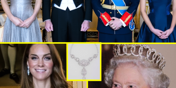 OMG! Princess Catherine STEALS ALL EYES In Glittering Gown And Late Queen’s M Diamond Necklace At State Dinner For Jordan Royals