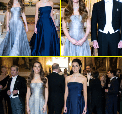 ROYAL SISTERS SHINE ON! Princess Catherine and Princess Rajwa of Jordan STUNS In Shimmering Ball Gowns and Precious Jewels At State Dinner At Windsor Castle ROYAL SISTERS SHINE ON! Princess Catherine and Princess Rajwa of Jordan STUNS In Shimmering Ball Gowns and Precious Jewels At State Dinner At Windsor Castle