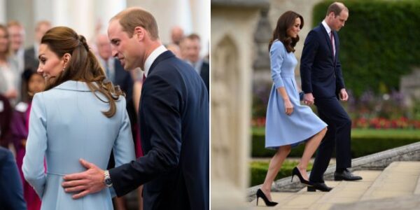 A Royal Moment of Respect That’s Stealing Hearts Everywhere! It’s moments like these that remind us why we can’t get enough of the royal family! On their recent trip, Prince William showed a level of subtle respect to Kate Middleton that had royal fans everywhere swooning. And it wasn’t some grand, over-the-top gesture — it was the quiet, heartfelt moments that truly spoke volumes.  As they navigated through the bustling crowds and posed for photos, it was clear that William wasn’t just the future king — he was a devoted husband, always looking out for Kate. Whether it was the gentle way he guided her through a busy event, the small but meaningful gestures, or simply the way he looked at her with admiration, it was a reminder that their partnership is built on more than just royal duty. For royal fans, it’s these small but significant moments that make them relatable, human, and a symbol of true love and mutual respect. In a world of headlines and headlines alone, William and Kate’s relationship shows that sometimes, it’s the quiet moments of connection that are the most telling. Whether it’s a shared smile or a hand gently placed on the back, their subtle displays of affection remind us that love is always in the details