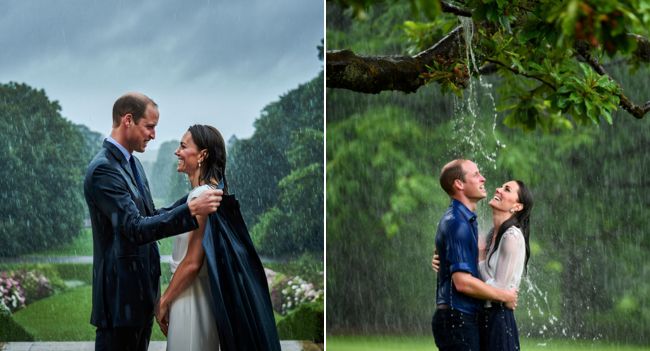 RAINY DAY PROMISE – A ROYAL LOVE MOMENT! COZY: In the middle of a sudden London downpour, something magical happened in the palace gardens… Prince William was seen taking off his own coat to wrap around Kate as the rain poured down. Instead of running for shelter, the two stopped under an old tree, soaked to the bone but smiling like teenagers in love. Eyewitnesses say they simply hugged, laughed, and forgot about the world. And then came the words that melted hearts everywhere — Kate whispered to William: “If this is a storm, you are my shelter” No royal duties. No ceremonies. Just pure love in the rain — a reminder that the strongest relationships are built not in sunshine, but in the storms we choose to face together