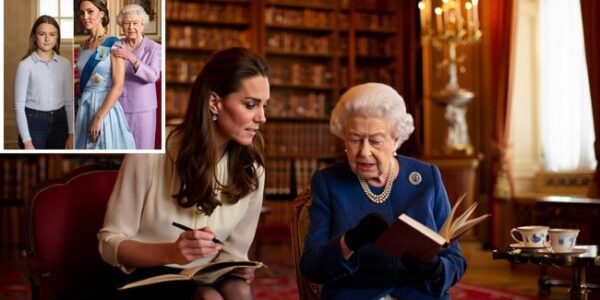ROYAL BOMBSHELL! Hold onto your crowns, because the palace has just been rocked by shocking revelations that could change everything we thought we knew about Princess Catherine. According to Jonathan Thompson, King Charles’s most trusted aide, the late Queen Elizabeth II secretly “trained” Kate Middleton in a series of hidden lessons in power, resilience, and survival. Yes, you read that right—Kate wasn’t just welcomed into the royal family, she was forged by the Queen herself to become one of the most powerful women in modern royalty. But here’s the million-dollar question: Why Kate? Why was she chosen over others in the royal circle, and was this Queen Elizabeth’s ultimate move to secure Kate’s place as the future Queen Consort alongside Prince William? Or was it a risky gamble that could change the monarchy forever? Behind-the-scenes whispers reveal tzat the Queen saw something extraordinary in Kate—qualities of strength, grace, and fortitude that would not only carry the monarchy through turbulent times but also reshape its future. These revelations shed light on the secret mentorship that gave Kate the power to thrive under intense scrutiny, preparing her for a role she was destined for long before she ever wore the crown
