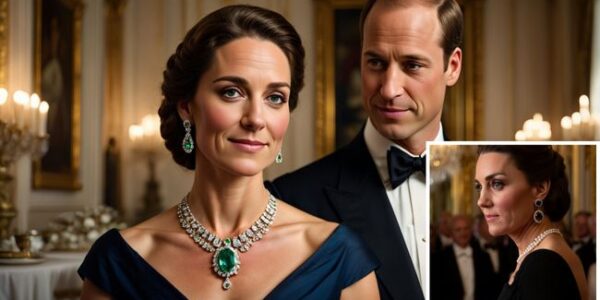 “The late Princess would have loved her.” In a moment that felt both timeless and deeply emotional, Princess Catherine stepped into the spotlight wearing the most coveted jewels once cherished by Princess Diana — and the world is in awe. The breathtaking pieces, shimmering with history and heart, weren’t just accessories… they were symbols of love, legacy, and continuity. And as Catherine radiated elegance and grace, all eyes turned to Prince William — who couldn’t seem to look away. The jewelry that once defined Diana’s iconic style now lives on through Catherine. Fans are calling it a perfect tribute to the late Princess. And whispers everywhere say: “Diana would have adored her.”It wasn’t just fashion. It was a bridge between past and present — a reminder that the spirit of the People’s Princess still shines through every sparkle and every glance