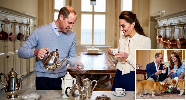 ROYAL ROMANCE BREAKING NEWS! Move over Netflix dramas, because the real love story is happening inside Buckingham Palace! According to palace insiders, Prince William and Duchess Kate just had the most British argument ever: who makes the better cup of tea. William swears his “scientifically brewed” recipe is unbeatable, while Kate insists her version carries the true royal flavor. After a playful 10-minute showdown (and no clear winner in sight), the couple agreed to a royal taste test. The result? Six cups of tea later, no victor declared… but plenty of giggles, raised pinkies, and a couple of very caffeinated royals. We love to see that even the future King and Queen aren’t immune to everyday couple debates—except theirs come with a side of corgis and gold-plated teaspoons. Honestly? Forget the crown jewels—this is the romance that keeps the monarchy shining