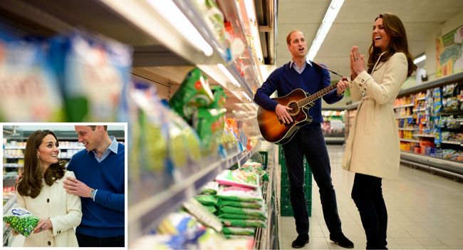 ROYAL GROCERY ROMANCE ALERT! Who needs candlelit dinners when you’ve got… the frozen food aisle? Shoppers were left speechless when Prince William was reportedly caught singing a lullaby to Kate after she grabbed the wrong type of peas! And the best part? Witnesses claim he leaned in and whispered: “You’ve got me hooked on frozen broccoli.” Yes, you read that right—a royal love confession over vegetables! Forget crowns and castles, THIS is what true love looks like: turning a grocery store mishap into a fairytale moment