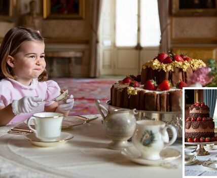 Breaking Royal News: Princess Charlotte’s ‘Romeo’ Is… a Chocolate Cake?! In a delightful twist that has sent shockwaves through the tabloids today, Princess Charlotte confessed her “true love” isn’t a dashing young prince—it’s the decadent chocolate cake served at Kensington Palace tea parties! When asked about her favorite treat, Charlotte cheekily declared her affection for the cake, nicknaming it “Romeo.” A sweet (and hilarious) confession from the young princess that has left the world in stitches. Prince William, ever the jokester, responded with a classic line: “At least he’s sweet.” Looks like love is truly in the air… or maybe it’s just in the chocolate ganache!