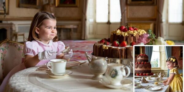 Breaking Royal News: Princess Charlotte’s ‘Romeo’ Is… a Chocolate Cake?! In a delightful twist that has sent shockwaves through the tabloids today, Princess Charlotte confessed her “true love” isn’t a dashing young prince—it’s the decadent chocolate cake served at Kensington Palace tea parties! When asked about her favorite treat, Charlotte cheekily declared her affection for the cake, nicknaming it “Romeo.” A sweet (and hilarious) confession from the young princess that has left the world in stitches. Prince William, ever the jokester, responded with a classic line: “At least he’s sweet.” Looks like love is truly in the air… or maybe it’s just in the chocolate ganache!