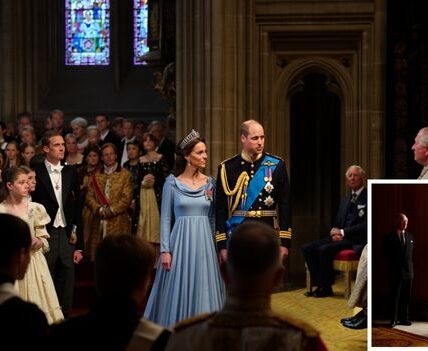 A New Chapter for the British Monarchy: William & Kate Step Forward as King Charles Fades into the Background. In a moment that felt like something out of history, the monarchy we’ve known is being reshaped right before our eyes. What was meant to be a traditional royal appearance turned into a quiet but undeniable power shift. King Charles, frail and reserved, stood back — allowing his son, Prince William, and his wife, Catherine, to take center stage. It wasn’t just a royal appearance; it was a subtle transfer of power in everything but name. William, poised and ready, commanded the moment, while Kate, radiant and resolute, embodied the future queen the world is already starting to see her as. The air in the palace is thick with whispers — is this a soft abdication by King Charles, or the boldest play in palace politics in decades? What’s clear is that the monarchy, as we’ve known it, is evolving. Courtiers are now speaking of a monarchy reshaped, where William and Kate are quietly but steadily consolidating the throne — while Charles remains a caretaker