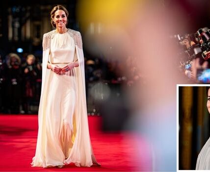 ROYALS IN SH0CK! Princess Catherine Stuns the World. Last night in London, the red carpet didn’t belong to Hollywood — it belonged to Princess Catherine. Arriving in a daring low-cut cape gown, complete with beaded shoulders, flowing slit sleeves, and a dramatic silhouette, the Princess of Wales stopped the premiere in its tracks. Cameras flashed, jaws dropped, and even the A-list cast faded into the background. Bold. Elegant. Unapologetically regal. Catherine’s gown shimmered under the lights like something out of a movie itself — but this wasn’t just fashion, it was a statement. Fans say she looked every inch the future queen the world already sees her as. Social media erupted within minutes: “She stole the entire show”, “Iconic. Powerful. Timeless”, “This is Catherine’s red-carpet revolution!”. Even seasoned fashion critics admitted it: the Princess didn’t just attend the premiere — she owned it. One unforgettable night. One gown that will be talked about for years. One Princess proving, yet again, why she’s the royal the world can’t stop watching