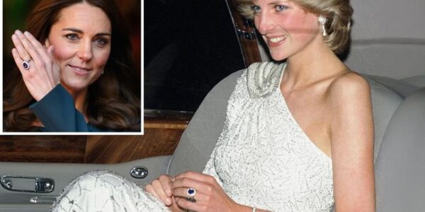 A Ring of Legacy! Some jewels sparkle with beauty… but a few shine with history, love, and legacy. The world first fell in love with this iconic sapphire and diamond engagement ring in 1981, when Princess Diana chose it herself — not from a vault of crown heirlooms, but straight from a jeweler’s catalog. A bold move that spoke to her independent spirit and her ability to follow her heart. 💍💎  This breathtaking ring — a 12-carat oval Ceylon sapphire surrounded by 14 brilliant diamonds, set in 18-carat white gold — became one of the most recognizable royal jewels in the world, forever linked to Diana’s grace and timeless style.  After her passing, the ring was inherited by her sons. In 2010, Prince William placed it on Catherine Middleton’s finger as he proposed, calling it his way of keeping his mother close as he and Catherine began their own journey together. 🕊️  Today, as it rests on the hand of Catherine, Princess of Wales, the ring has taken on a new chapter — representing continuity, remembrance, and love across generations. It is not just an engagement ring, but a living story that binds Diana’s enduring legacy with Catherine’s modern elegance