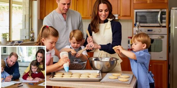 Behind the palace walls, it’s not all tiaras and tea parties—Prince William and Princess Kate are firm about one surprising rule at home with George, Charlotte, and Louis. While many parents might struggle to enforce it, the future King and Queen are showing they’re as down-to-earth as ever when it comes to raising their children. According to insiders, the royal couple have doubled down on keeping family life as “normal” as possible—no matter how grand their surroundings. That means screen time is limited, homework comes before play, and kindness is non-negotiable. The Wales household is said to be filled with laughter, hugs, and plenty of fun—but also with structure and respect. And the best part? William and Kate lead by example. Whether it’s William helping with school runs , or Kate rolling up her sleeves for baking sessions in the kitchen, their rule isn’t about perfection—it’s about raising grounded children who know the value of love, responsibility, and being present
