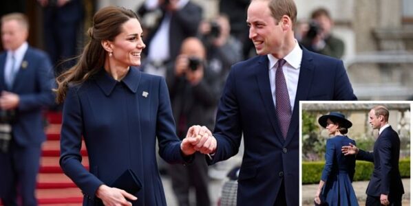 Kate Middleton and Prince William’s Rare Moment of Affection During State Visit — So Subtle, the Cameras Almost Missed It! Sometimes, it’s the quietest moments that speak the loudest — and that’s exactly what happened during Prince William and Kate Middleton’s recent state visit. As they gracefully carried out their royal duties, one tiny but significant gesture between them didn’t go unnoticed by those who really know how to spot love in the smallest of details. Amid the glamour, the formalities, and the busy schedules, Kate and William shared a rare moment of affection so subtle that the cameras almost missed it! They exchanged a brief but tender touch, a glance that said more than words ever could, and a quiet smile — just for each other. It was a private moment in the midst of public duties, showing that their love and support for one another remains as strong as ever, even when the world is watching. In a world where the spotlight often captures everything, this moment was a beautiful reminder that love is sometimes best expressed in those soft, fleeting exchanges that no camera can fully capture. It’s not about the grand gestures — it’s about the connection between two people who deeply respect and cherish each other, both as partners and parents