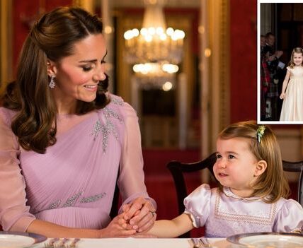 ROYAL TWINS-IN-STYLE!  OMG  — Princess Catherine and Princess Charlotte have done it again! The royal mother-daughter duo completely stole the spotlight at the Balmoral Dinner Party, stepping out in perfectly coordinated outfits that had the entire internet swooning! Dressed in dreamy pastels and soft shimmer, Catherine radiated elegance in her flowing evening gown — and little Charlotte looked every bit her mother’s mini-me in a matching hue, smiling sweetly beside her. The two looked like a living portrait of grace and legacy, blending royal tradition with the warmth of a modern family moment. Guests at Balmoral were reportedly speechless as the pair entered hand-in-hand — their bond glowing brighter than the chandeliers themselves.  From the delicate details of Catherine’s gown to Charlotte’s sweet accessories, every inch whispered sophistication and connection. And of course… fans online can’t get enough! Commenters are calling them “the most stylish mother-daughter duo in the world” — and honestly, can you blame them? Two generations. One royal sparkle. Infinite elegance. If this doesn’t melt your heart, we don’t know what will
