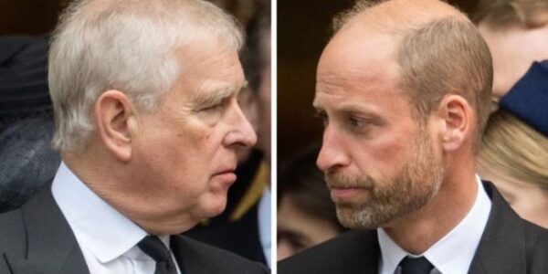 “You can’t do this to me, William.” That’s what a lip reader claims came out of Prince Andrew’s lips during a tense moment at the Duchess of Kent’s funeral. The already solemn, heavy atmosphere was suddenly shaken by Prince William’s cold gaze towards his uncle. Andrew leaned in, whispered something that made William’s face change slightly. William was said to have clenched his hands, his eyes burning as if ready to explode. The room was dead silent, but between the mournful prayers, a silent confrontation was taking place before the eyes of hundreds of people. And the most shocking thing: just three words Andrew uttered – three short words but enough to shake the entire Royal Family once again.