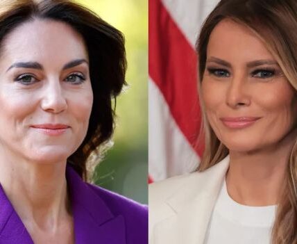 Five seemingly innocuous words from Melania Trump during a state visit suddenly became the spark that ignited a diplomatic – and royal – storm. The words were uttered with a chuckle, but they were enough to freeze the gazes around the dinner table. People swear that William squeezed her hand slightly, while Kate just kept her icy smile. Immediately, whispers spread: What was Melania implying? A secret that had never been revealed, or just a hidden test? Newspaper headlines were everywhere, social media exploded, and every little detail of the party was scrutinized to the hilt. The most shocking thing: some people claimed that Melania not only said those five words, but also leaned close to a high-ranking guest’s ear, adding four short words – enough to create a scandal that could shake both the Royal Family and the White House.