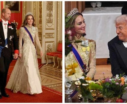 Kate Middleton has admitted that she was “fully aware” of the immense pressure during Trump’s official visit to the UK, especially during the moments when “all eyes were on her.” According to a source close to her, Kate faced a lot of scrutiny, and not a little bit of implicit criticism from the public about how she handled this political event. But what really got people curious was a particular conversation between Kate and Donald Trump right at the dinner party, which may have completely changed the way she behaved during this visit. And what Kate actually said during the event was just 8 words that surprised everyone at the party.