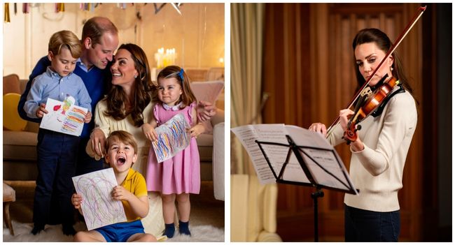“Kate Middleton Reveals William’s Secret Birthday Gift — Violin Piece That Made Prince Shocked and Cry”  Prince William celebrated his new age with a series of familiar royal rituals. But the most memorable moment was not the congratulations, not the luxurious party… but came from Kate.  In the closed room, when William just entered, Kate suddenly picked up the violin. The music sounded, gentle, trembling. William was stunned, his eyes shining with extreme surprise.  A close friend revealed: “He whispered nine words that no one expected.” Those nine words have been kept secret until now, but were enough to make the palace fall silent, then join in the applause of the family.  👉 Full royal birthday twist below 👇 Details inside — you won’t believe what William said after the serenade…