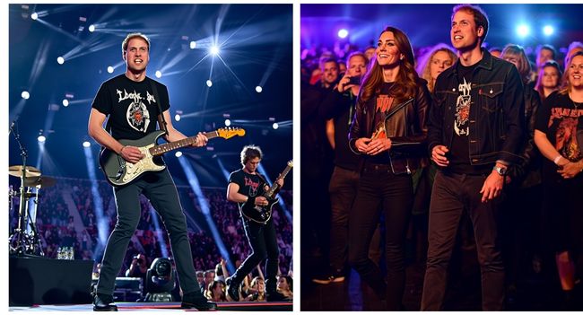 Kate bought two tickets to see William’s favorite rock band when he was young, both dressed up as crazy fans. But the special event happened, Kate asked the band to invite William to perform a song. As soon as he was invited on stage, after playing his favorite song, Kate looked at William with happy eyes, shedding tears because her husband was able to do a normal job, not a “king” who had to take care of many things for the British people, which made her extremely emotional. William’s sincere sharing and 8-word heartfelt thanks to Kate made her burst into applause in the crowd.