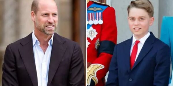 “Prince William’s Emotional Warning Sends Shock Through the Palace – ‘If We Regress… George Will Suffer’ 💔” It started as a quiet reflection — but turned into the royal statement shaking the entire monarchy. Sources close to Prince William reveal that the future King has finally broken his silence about the painful “practices” he and Harry endured growing up — traditions so cold and punishing that he is now afraid his own son, Prince George, could face the same fate. Behind the palace smiles, insiders whisper of tense late-night talks, tears between William and Catherine, and a vow that could change the Crown forever. “He’s disenchanted history will repeat itself,” one royal aide said — “and he’s ready to do something no Windsor ever dared.”. King Charles’s next move with little Prince George shocked the whole world
