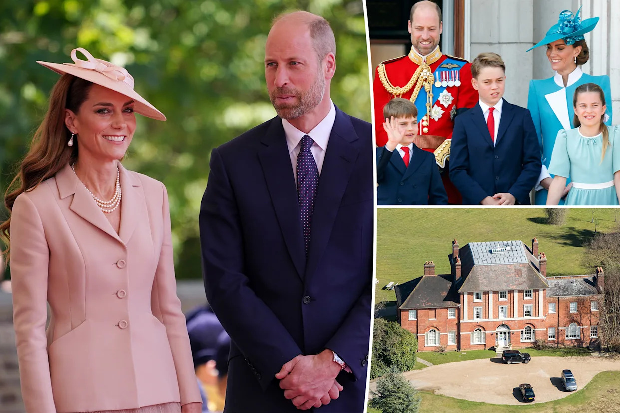 Prince William and Kate Middleton's new home will be family's base — even  after he becomes king