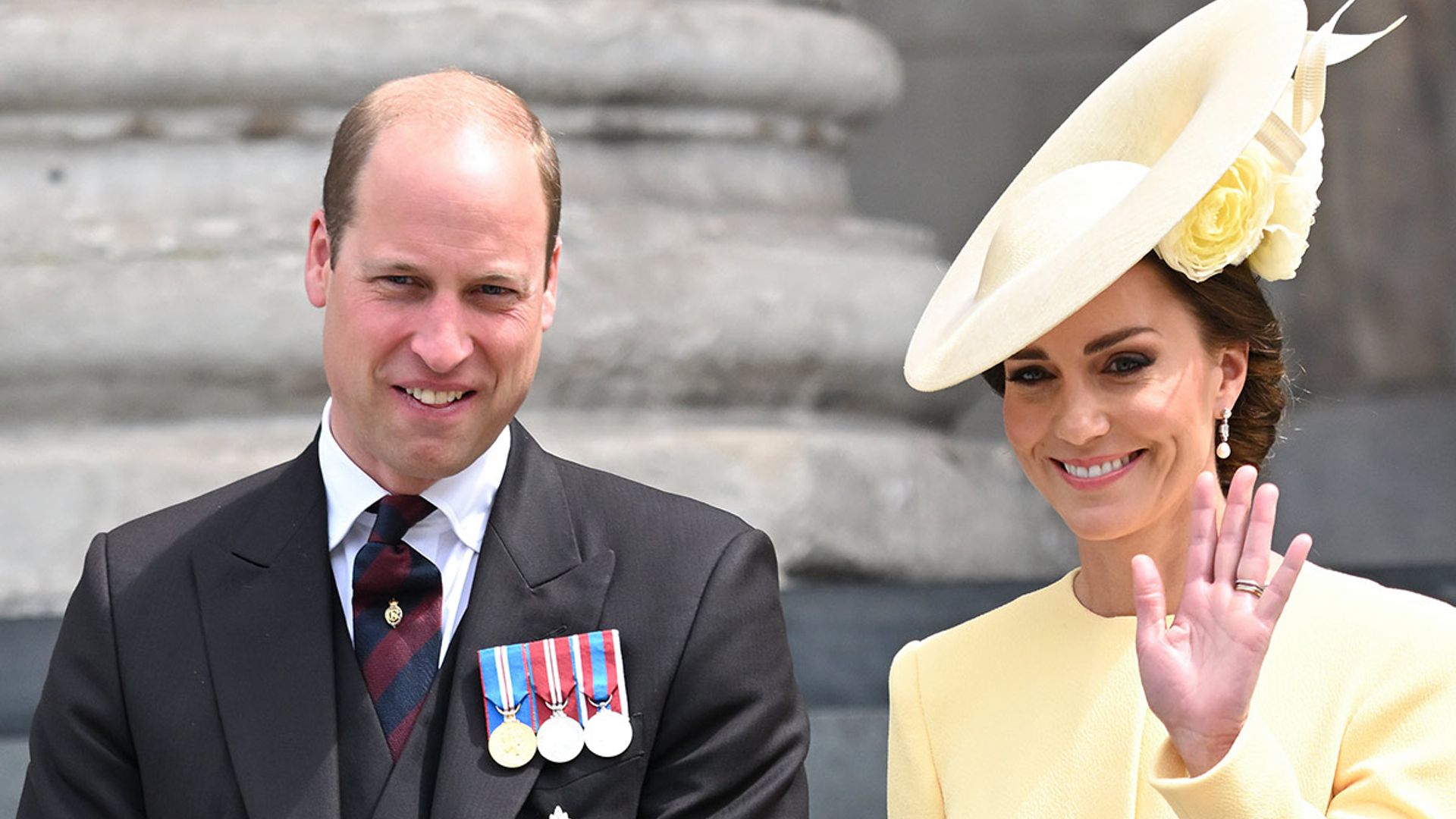 Kate Middleton and Prince William share intimate family photos from INSIDE  Buckingham Palace | HELLO!