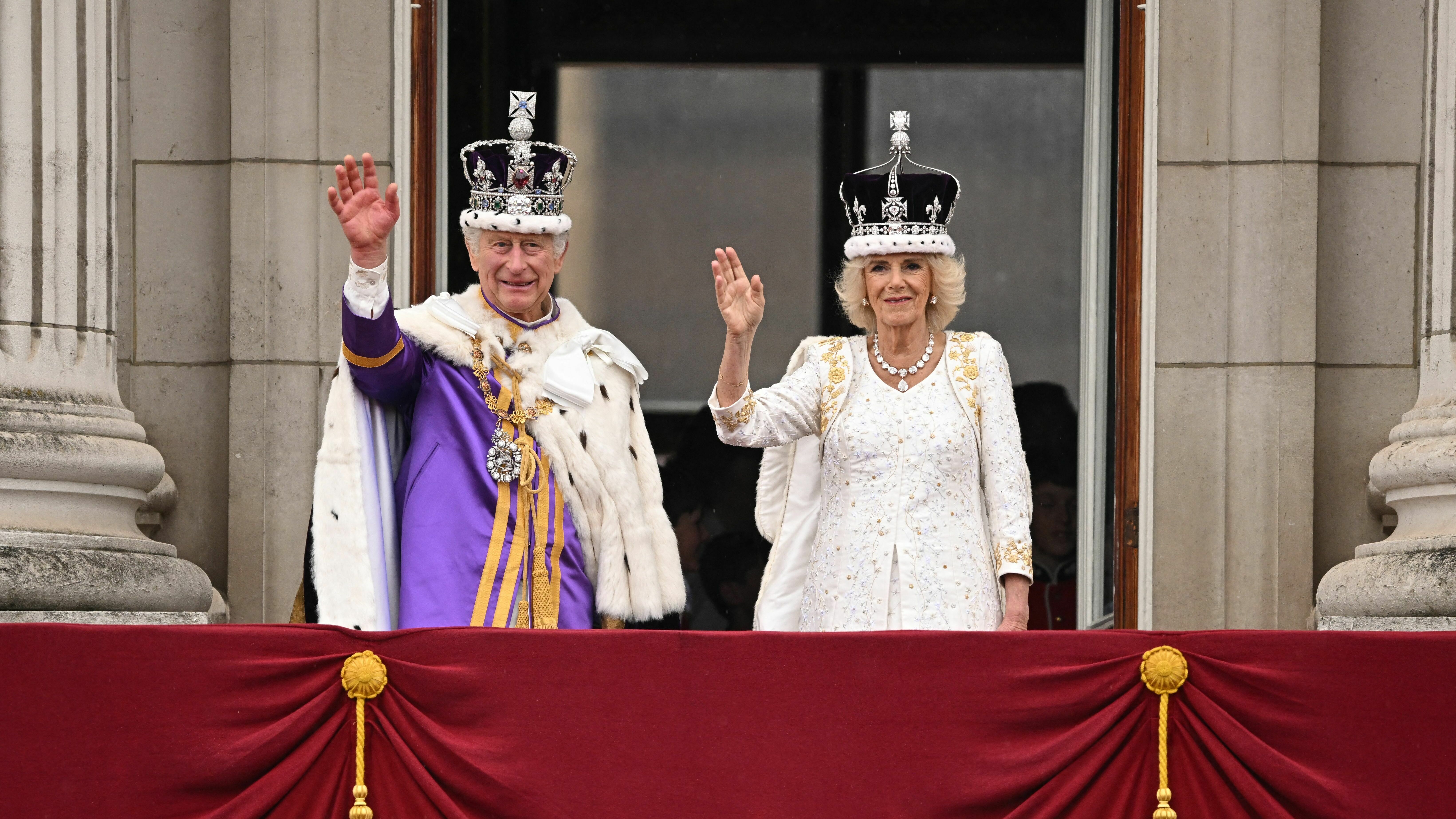 King Charles III and Queen Camilla are crowned in elaborate ceremony | NPR