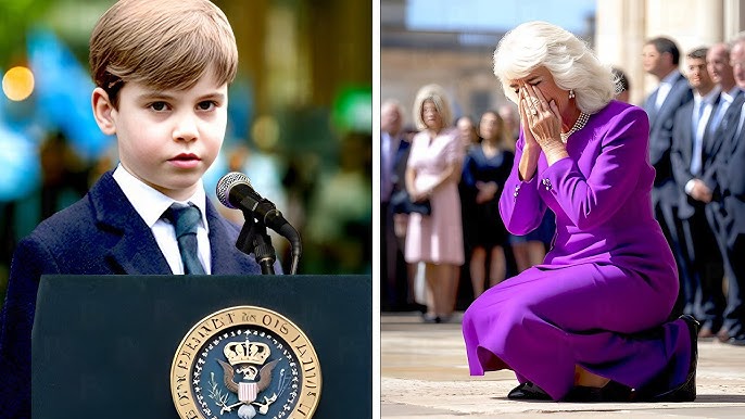 Queen Camilla BREAKS DOWN On Live TV After Prince Louis Revealed This  Secret - YouTube