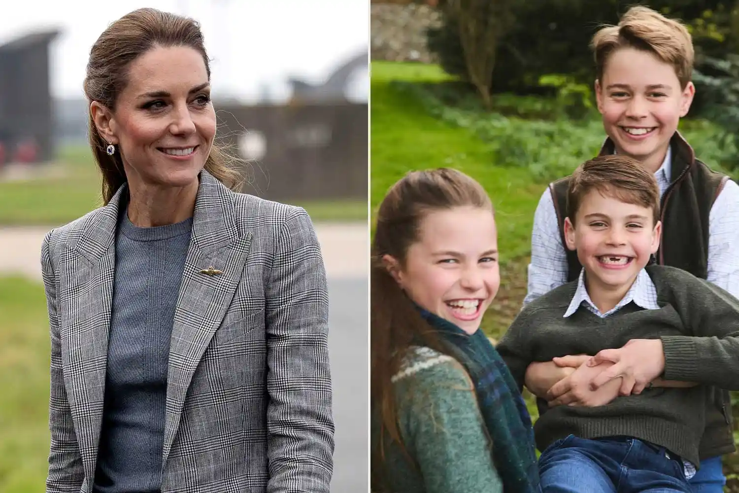 Công nương xứ Wales Catherine của Anh; Hoàng tử George trong chế độ Big Brother trong video sinh nhật đáng yêu lần thứ 12 với Công chúa Charlotte và Hoàng tử Louis