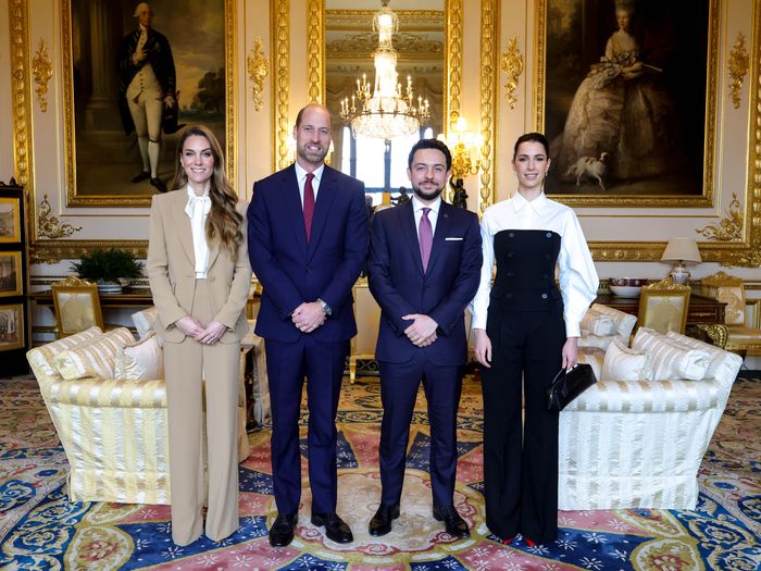 Kate Middleton, Prince William, Crown Prince Al Hussein bin Abdullah II, Princess Rajwa Al Hussein