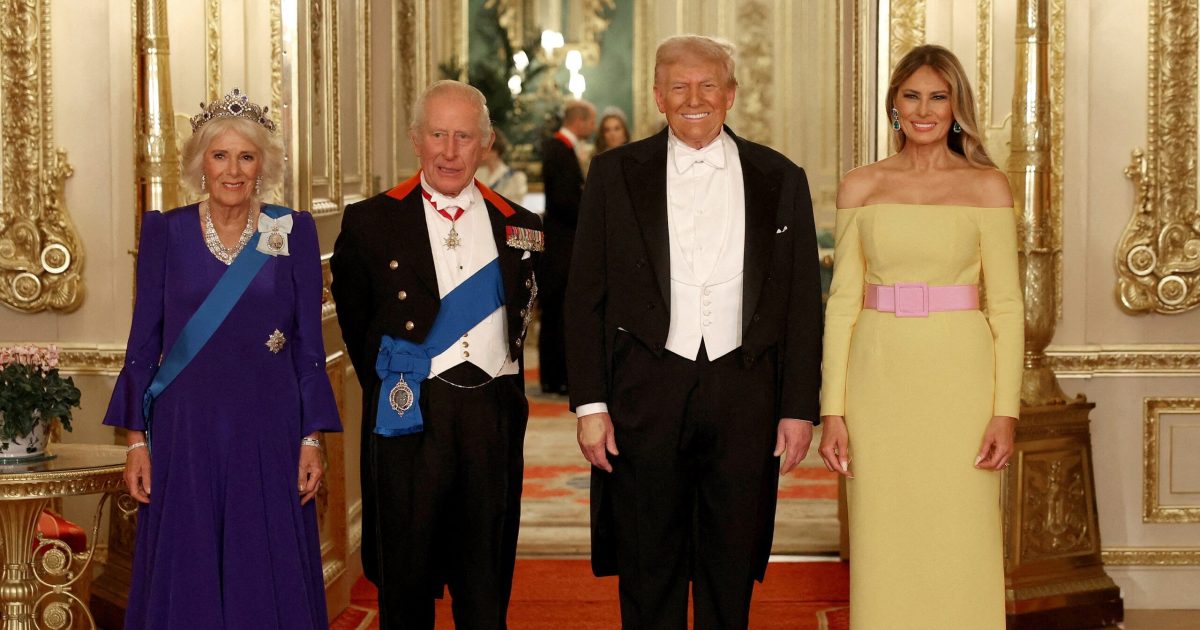 Donald Trump's Royal State Banquet: Most Striking Photos | Gallery |  Wonderwall.com