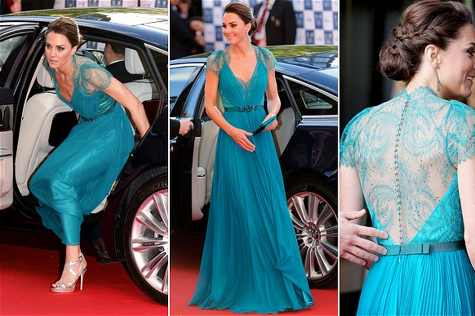 Video: Kate dazzles at Olympic gala dinner | Irish Independent