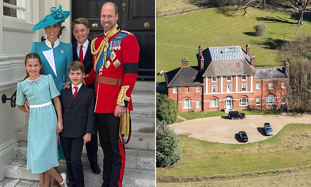 Kate and Wills' fresh start at their 'forever home': Why they have fast-tracked their move to house they will never leave - even when he becomes King | Daily Mail Online