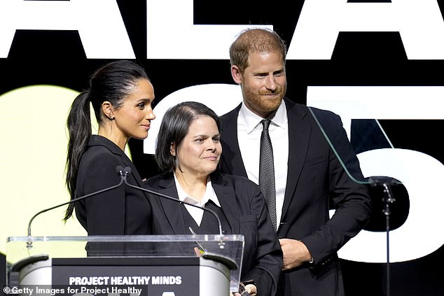Attorney Laura Marquez-Garrett on stage with the Sussexes and says 'no one' is more deserving of being named