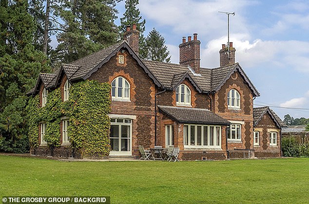 Another option would be the four-bed Gardens House. For years the home of Sandringham's head gardener, it was marketed as a holiday let earlier this year