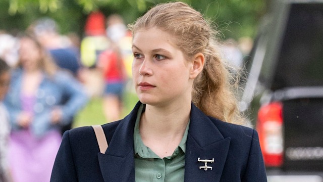 Lady Louise Windsor pictured wearing camouflage for military exercise after  revealing dream aspiration | HELLO!