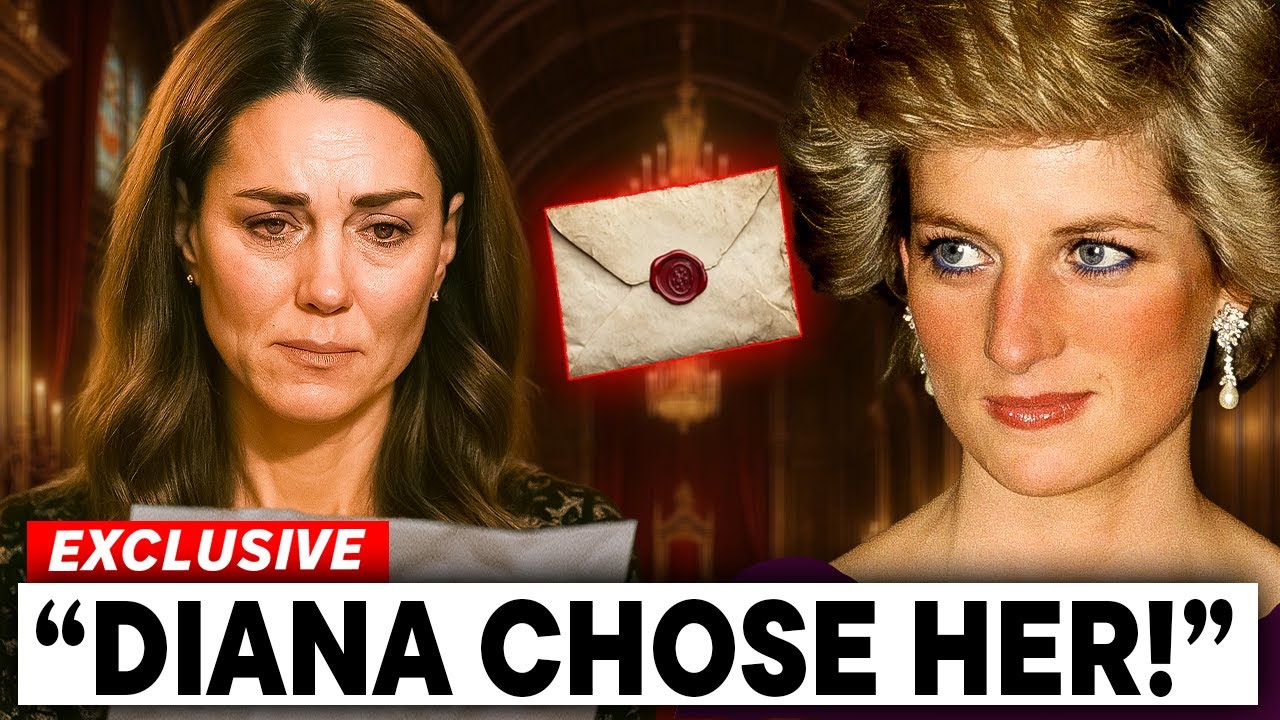Princess Catherine BREAKS DOWN As Diana’s Secret Letter Names Her TRUE  Successor