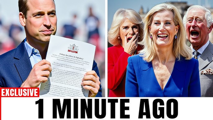 Buckingham Palace Trembles Prince William Approved Title Change For Duchess  Sophie's Children! - YouTube