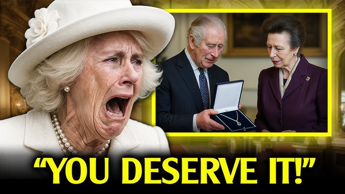 Camilla SCREAMS In Pain After King Charles Takes Back Her Most-Wanted  Necklace For Anne! - YouTube