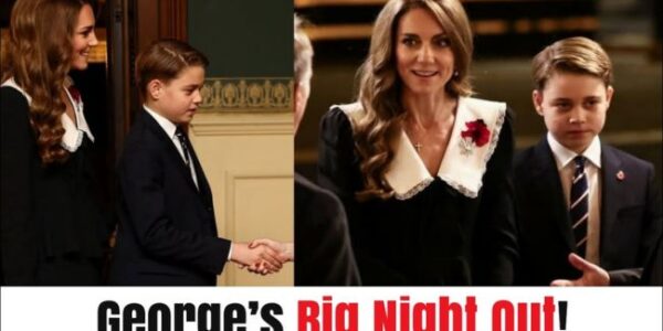 “THE MAKING OF A KING” — Prince George Stuns the Nation with His Poise and Presence at the Festival of Remembrance. In a moment that left the entire Royal Albert Hall in awed silence, Prince George, just 12 years old, stepped into the spotlight — not as a child, but as a true heir to the throne. Standing tall beside his mother, The Princess of Wales, the young prince carried himself with a calm dignity that spoke volumes about the royal blood that runs through his veins.  Every glance, every gesture reflected composure far beyond his years. Observers couldn’t help but describe the scene as “a glimpse into Britain’s future” — a breathtaking display of legacy, leadership, and quiet confidence.  With Prince William away on official duty, George’s graceful presence filled the moment with meaning. His poise was effortless, his demeanor regal, and his bond with his mother a touching reminder of the strength and continuity that define the modern monarchy.  As the music swelled and the nation watched, one thing became undeniably clear: the next chapter of royal history is already being written — and it begins with this young prince