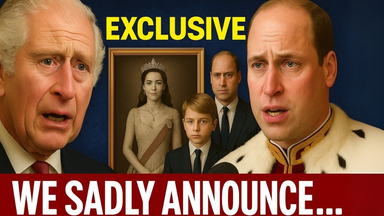 BREAKING: King Charles and Prince William Confirm Heartbreaking News About Princess Catherine - YouTube