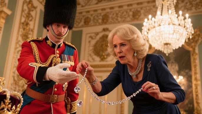 Camilla Caught Red-Handed Stealing the Late Queen's Jewels by a Royal Guard | Emotional Sstories - YouTube