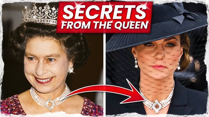 Inherited Jewelry From Queen Elizabeth II to Catherine, Princess of Wales -  YouTube