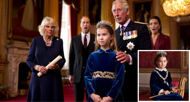 ROYAL SHOCK AT WINDSOR — In a move that palace insiders say “no one in the room was braced for,” Princess Charlotte has just been granted a title so consequential that even veteran courtiers were reportedly left in stunned silence. The decision was sealed behind closed doors — but when word leaked, it detonated across Windsor and beyond: Charlotte now holds a title that previously belonged to a senior royal who is still very much alive. No statement. No protest. Only a carefully composed public appearance that one insider called “a reaction louder than words.” Was this a slow, strategic succession play years in the making — or a lightning-fast power shift triggered by something we haven’t been told yet? And if this is only the first step… what happens next? ROYAL SHOCK AT WINDSOR — In a move that palace insiders say “no one in the room was braced for,” Princess Charlotte has just been granted a title so consequential that even veteran courtiers were reportedly left in stunned silence. The decision was sealed behind closed doors — but when word leaked, it detonated across Windsor and beyond: Charlotte now holds a title that previously belonged to a senior royal who is still very much alive. No statement. No protest. Only a carefully composed public appearance that one insider called “a reaction louder than words.” Was this a slow, strategic succession play years in the making — or a lightning-fast power shift triggered by something we haven’t been told yet? And if this is only the first step… what happens next?