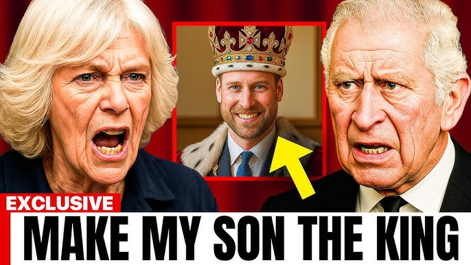 Queen Camilla BREAKS IN TEARS As King Charles Hands Over The Throne To  Prince William - YouTube