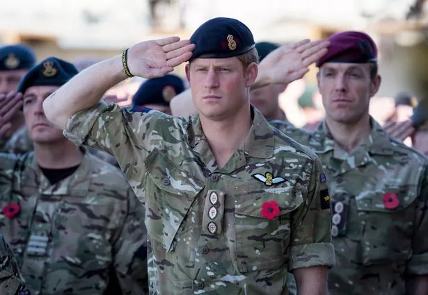 Harry had served 10 years in the Army and carried out two tours of duty in Afghanistan