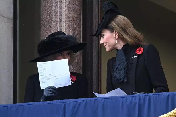 Kate Middleton and Camilla shared a light-hearted exchange