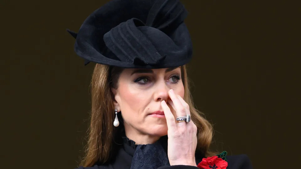 Princess Kate Middleton Pays Tribute to Princess Diana on Remembrance Day 2025Getty