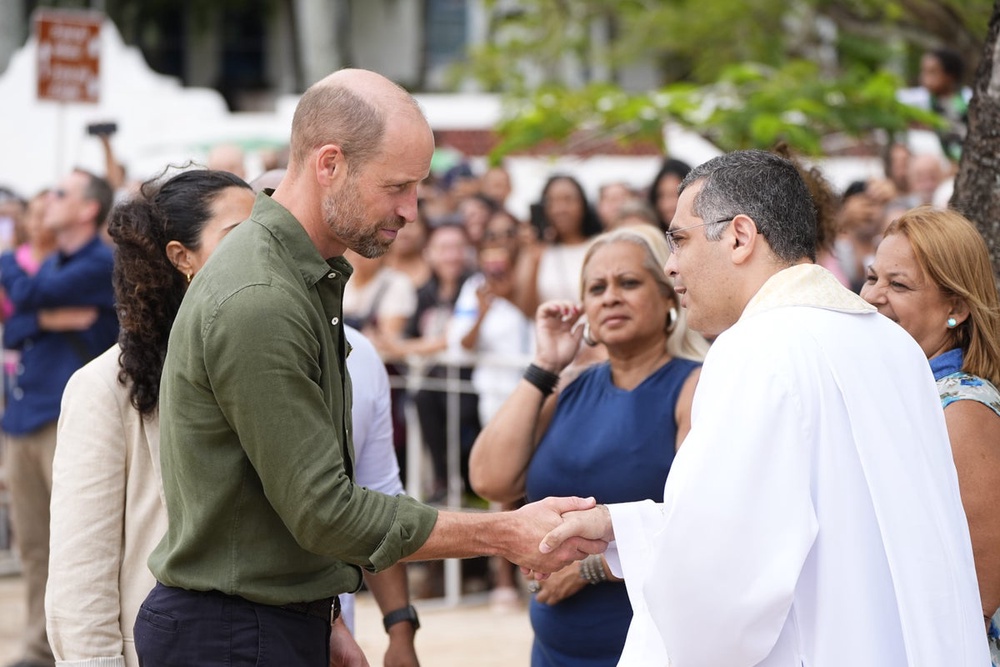 William samples island life as he continues Brazil trip