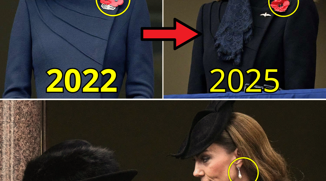 BREAKING TODAY: Princess Catherine STUNS in black Catherine Walker coat and Diana’s iconic pearl earrings on Remembrance Sunday Balcony – Camilla left SPEECHLESS by her hidden message! BREAKING TODAY: Princess Catherine STUNS in black Catherine Walker coat and Diana’s iconic pearl earrings on Remembrance Sunday Balcony – Camilla left SPEECHLESS by her hidden message!