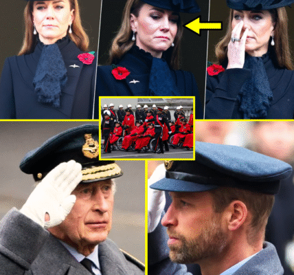 EMOTIONAL MOMENT Princess Catherine Holds Back Tears On Remembrance Balcony in Black ‘Evie’ Dress And Lady Diana’s Stunning Pearl Earrings Touched Millions Of Hearts EMOTIONAL MOMENT Princess Catherine Holds Back Tears On Remembrance Balcony in Black ‘Evie’ Dress And Lady Diana’s Stunning Pearl Earrings Touched Millions Of Hearts